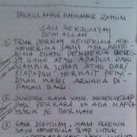 Susno Bersumpah dari Dalam Tahanan