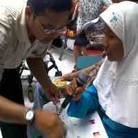 KPU Gelar Sosialisasi ke Tuna Netra