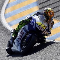 Rossi Pole, Yamaha Start 1-2