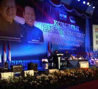 Suasana Pemilihan Ketum PD