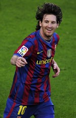 Sepatu Emas Tetap Milik Messi