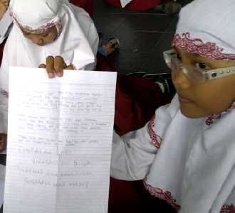 Siswa SD Kirim Surat ke Cawali