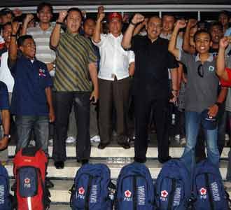 Peserta Satgana PMI Dilepas