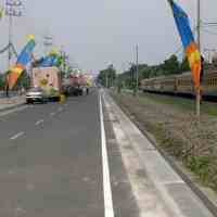 Dishub Bidik Lahan di Depan Kejati Jatim Untuk Frontage Road