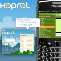 Aplikasi Koprol Beraksi di BlackBerry