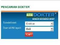 Klik! Cari Dokter pun Jadi Mudah di detikHealth