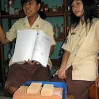 Batu Bata Tahan Gempa Temuan Pelajar Madiun Dilirik Jerman