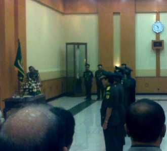 Jaksa Agung Lantik Pejabat Eselon I