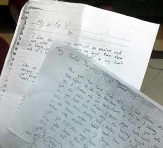 Surat Cinta Miller Untuk Arumi