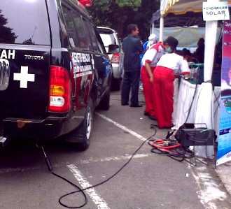 Uji Emisi di Balai Kota Bandung Uji Emisi di Balai Kota Bandung