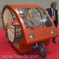 Roda Tiga dari Bambu