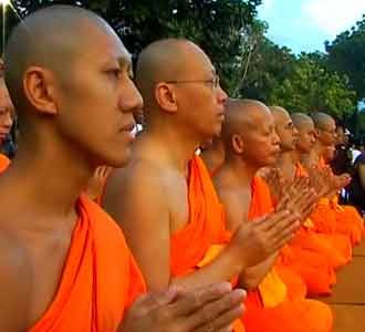 Perayaan Waisak di Candi Borobudur 