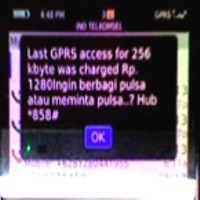 Melanggan BlackBerry Telkomsel Bulanan Pulsa Utama Terpotong Juga 