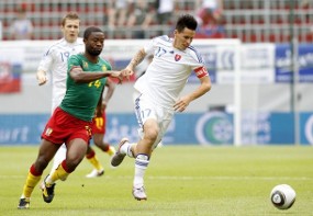 Tanpa Etoo, Kamerun Ditahan Slovakia