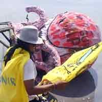 Kepala Aburizal Bakrie Dilarung ke Kolam Lumpur