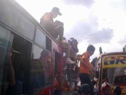 50 Kendaraan Suporter Persija-Arema Ditilang