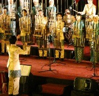  Angklung SMAN 3 Bius Penonton dengan Musik Lintas Zaman