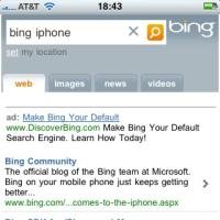 Bing Singkirkan Google dari iPhone 4G/HD?