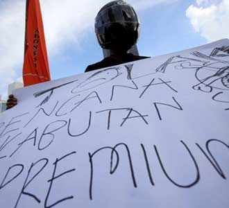 Bikers Tolak Penghapusan Subsidi BBM