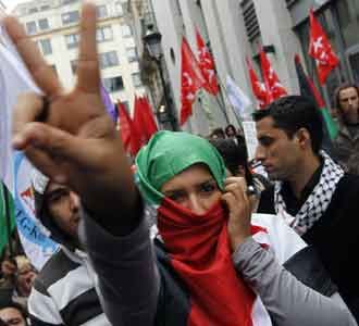 Demo Anti Israel Meluas