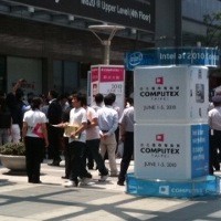 Computex 2010 Diserbu Aksi Protes