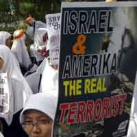 HTI Kutuk Kekejaman Tentara Israel di Depan Konjen AS