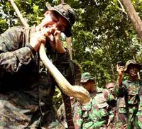 TNI AL-Pasukan AS Latihan Survival