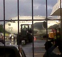 Pesawat Logistik Obama Mendarat di Bali
