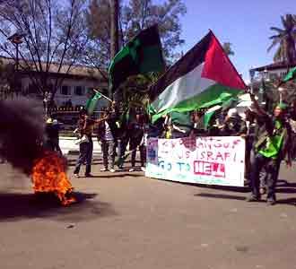 HMI Jabar Kutuk Kekejaman Israel