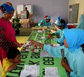 Warga Kalsel Pilih Gubernur