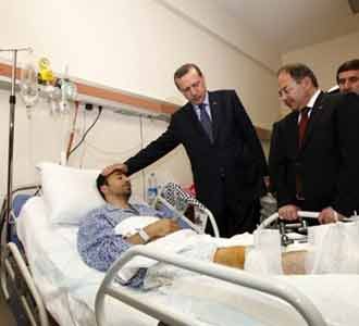 PM Turki Jenguk Relawan