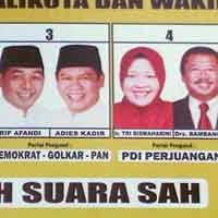 CACAK Dapat Tambahan Suara dari 7 Kecamatan