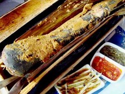 Ikan Patin Bakar Bambu Karimata