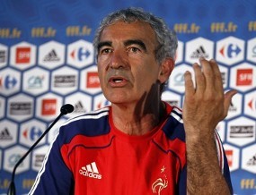 Prancis Kalah, Domenech Tetap Positif