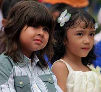 Baim Cilik Rayakan Ultah Abelle