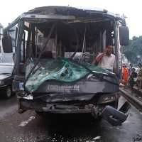 Bus TransJ Rusak Parah, Lalin Senen-Salemba Macet Parah
