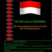 Hacker Indonesia Balas Serang Koalisi China-Malaysia