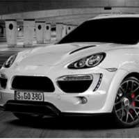 Porsche Cayenne Elegan dengan 2 Pintu