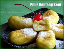 Resep Kue: Pilus Kentang Keju