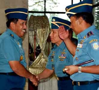 KSAL Terima Laporan Kenaikan Pangkat Pati