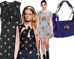 Tampil Eksotis Dengan Busana Motif Burung