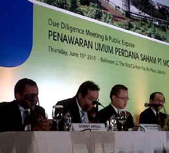 Molindo Tawarkan Saham