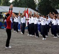 Meriahnya HUT ke-60 Yonif-1 Marinir