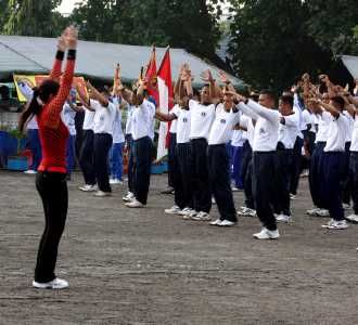 Meriahnya HUT ke-60 Yonif-1 Marinir