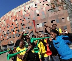 Macet dan Vuvuzela Semarakkan Joburg