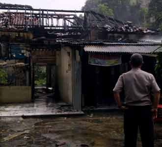 Kebakaran di Cikini Raya