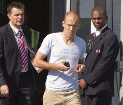 Robben Tiba di Afrika Selatan