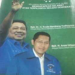  PBNU Ucapkan Selamat Atas Duet SBY-Anas Lewat Iklan