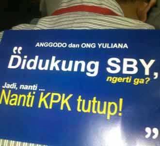 Rekaman Anggodo di Kaos Aktivis