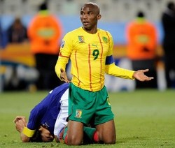 Kamerun Kalah, Posisi Etoo Dipertanyakan